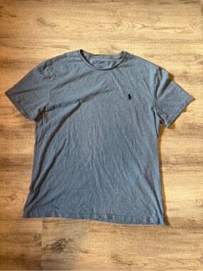 Polo by Ralph Lauren Men's Crew Neck T-Shirt - Light Blue